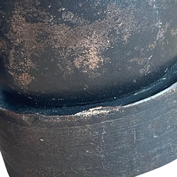 Frye Veronica Flex Short Leather Boots in Black Distressed Size 9.5 - Picture 7 of 17